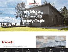 Tablet Screenshot of kreivitalo.fi